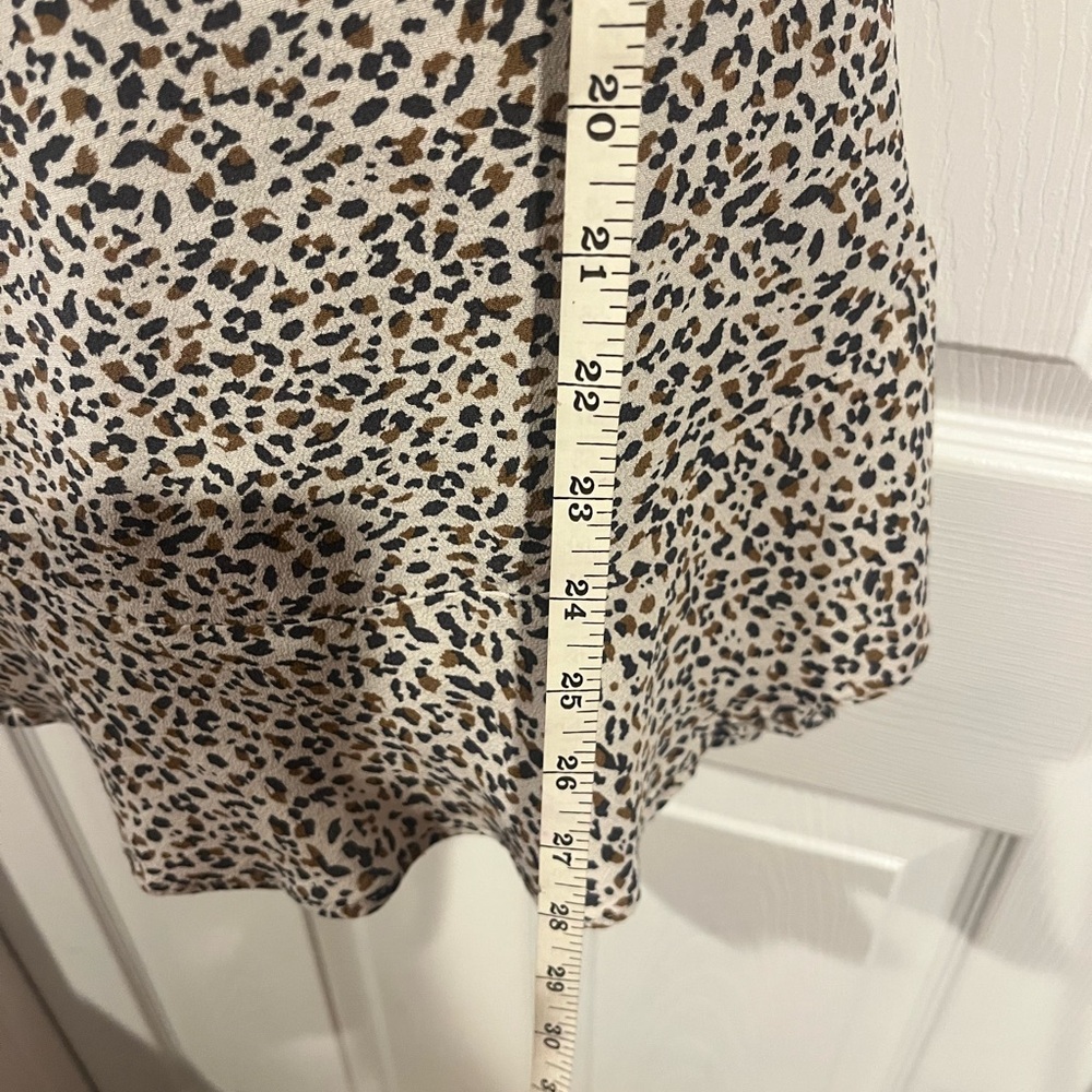Abercrombie and Fitch Leopard Print Sleeveless Dress - Picture 6 of 7